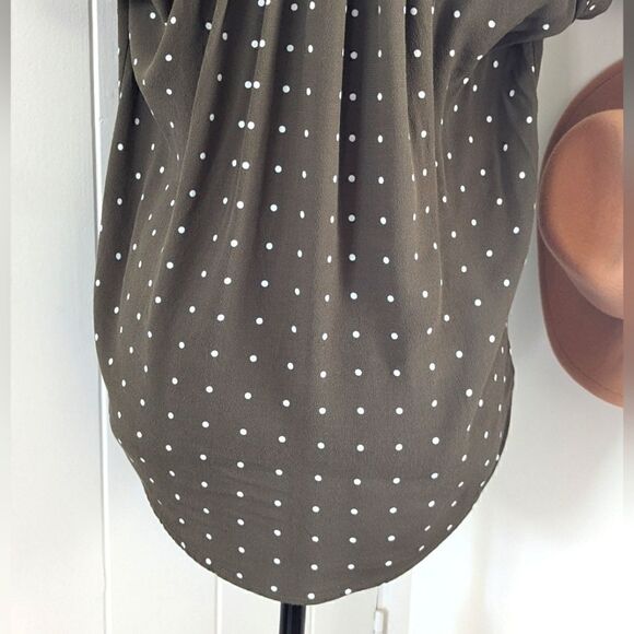Madewell Drapey Popover Shirt XS Normcore Academia Boho Preppy Whimsical Fairy - Picture 11 of 13